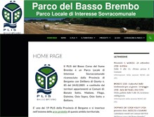 Tablet Screenshot of parcobassobrembo.it